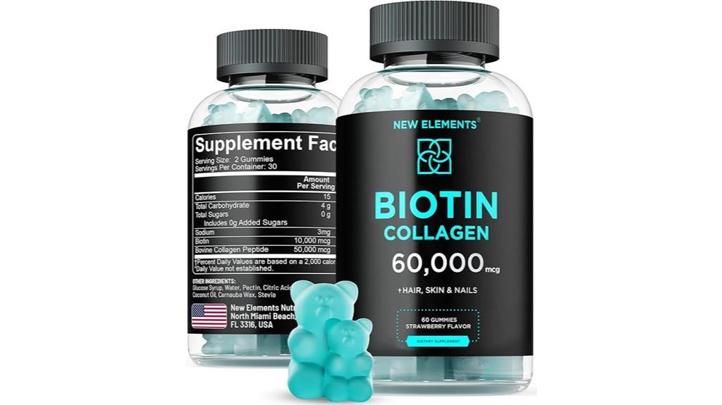 hair and skin health gummies