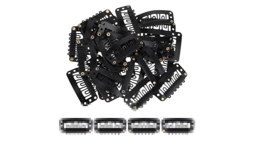 hair extension clip set