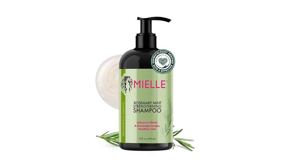 herbal mint hair shampoo