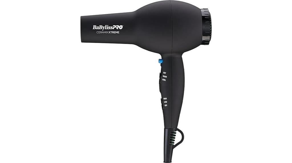 high performance ceramic hair dryer