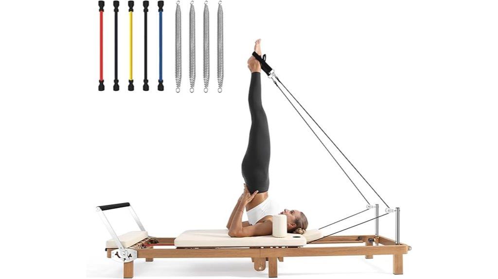home pilates reformer equipment