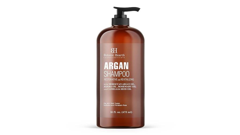 hydrating volumizing argon shampoo
