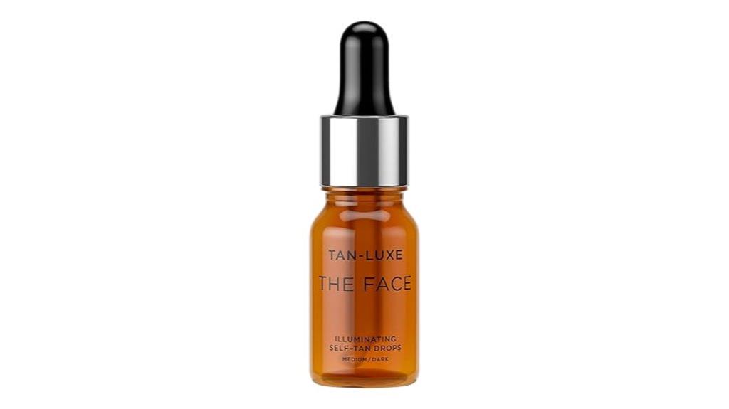 illuminating self tan drops