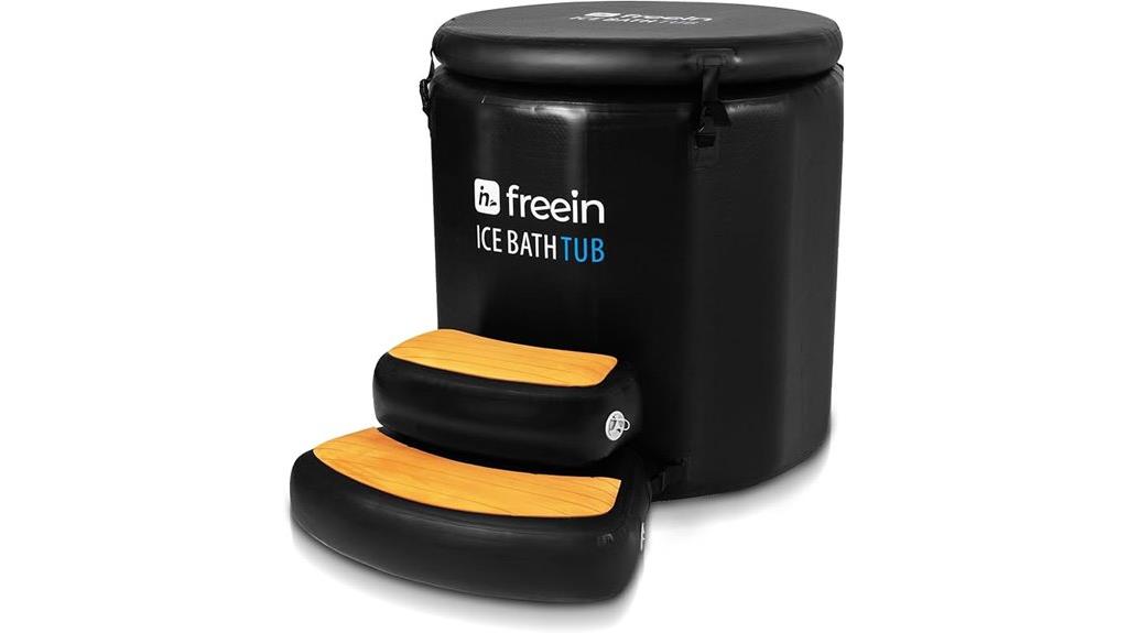 inflatable portable ice bath