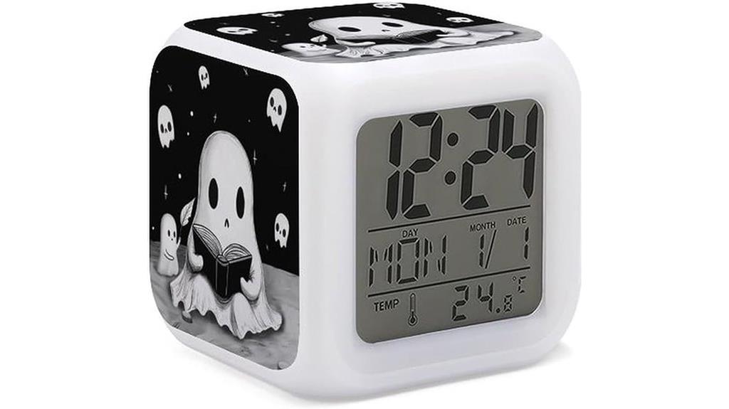 kids ghost clock