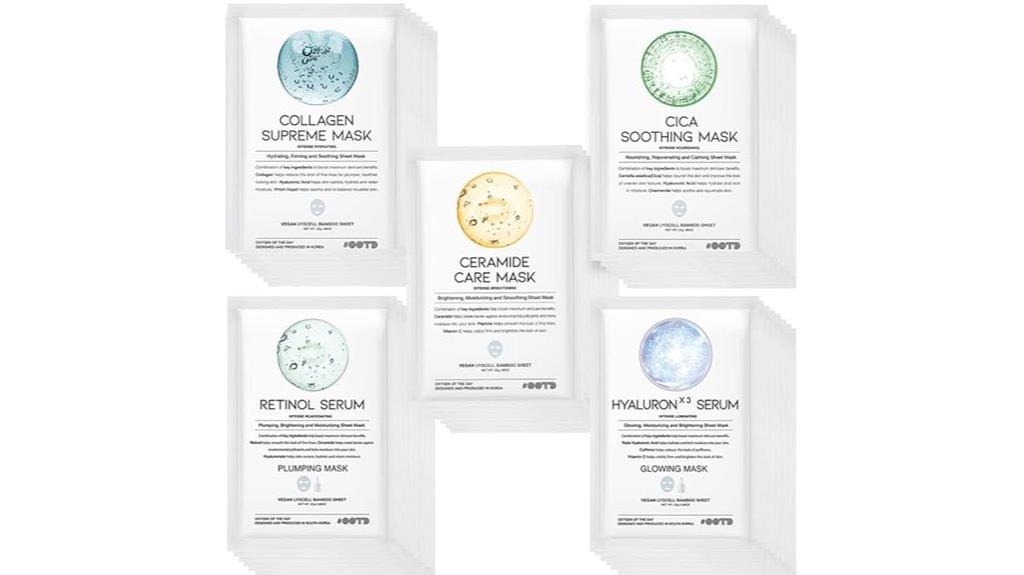 korean mask gift set
