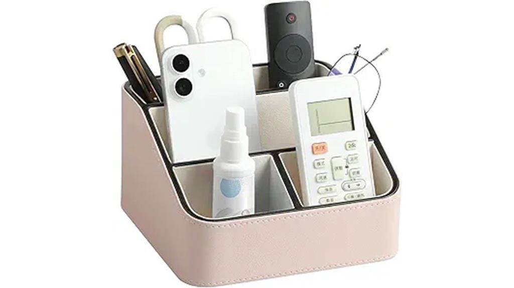 leather desk organizer