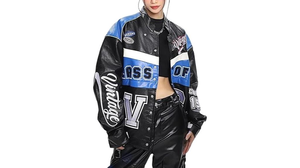 leather vamtac racing jacket
