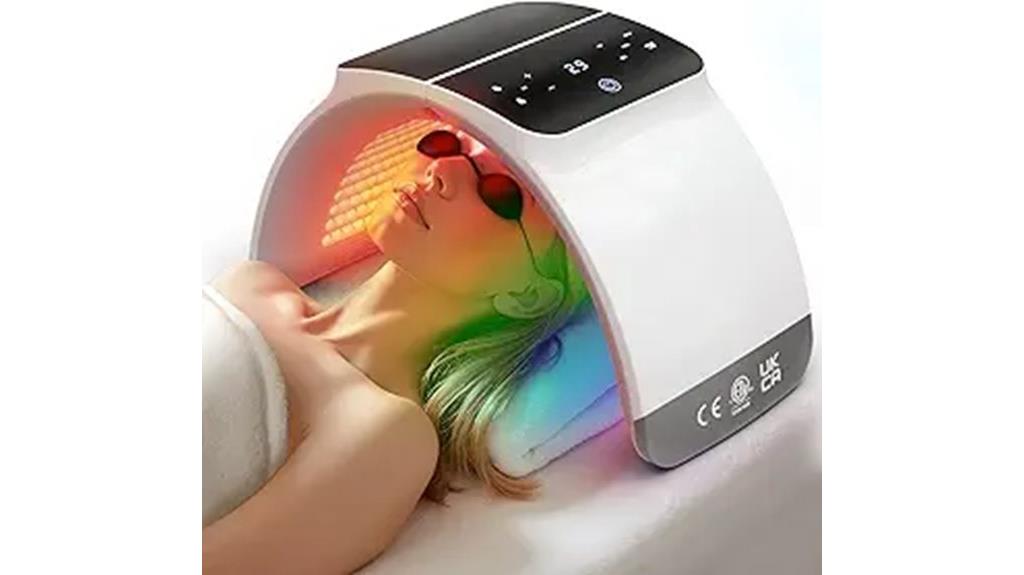 led facial light therapy