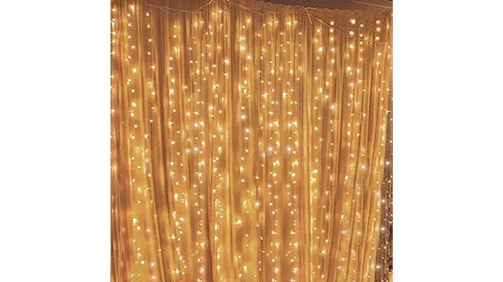 led window curtain lights