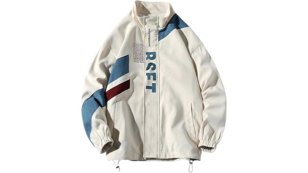 letter patch varsity jacket
