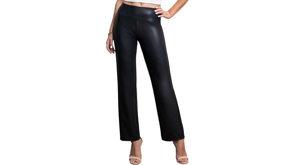 luxurious velvet leggings