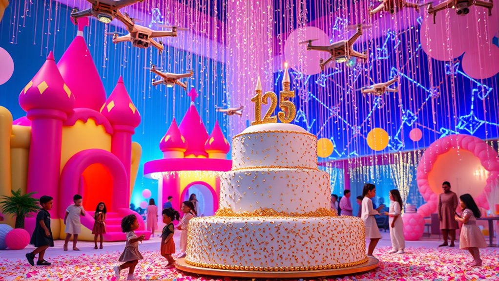 luxury celebrity children s celebrations