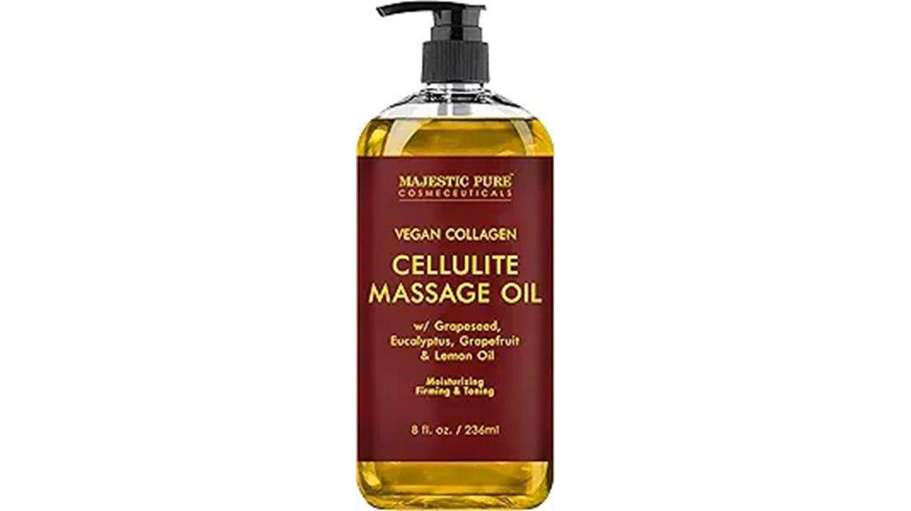 luxury cellulite massage oil