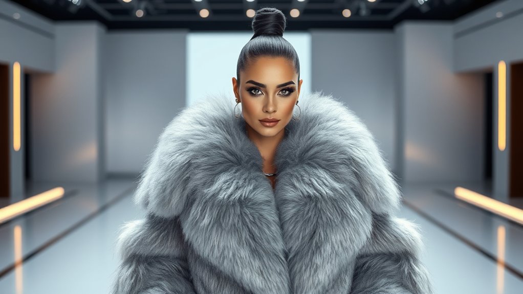 luxury faux fur selection