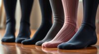 luxury travel compression socks