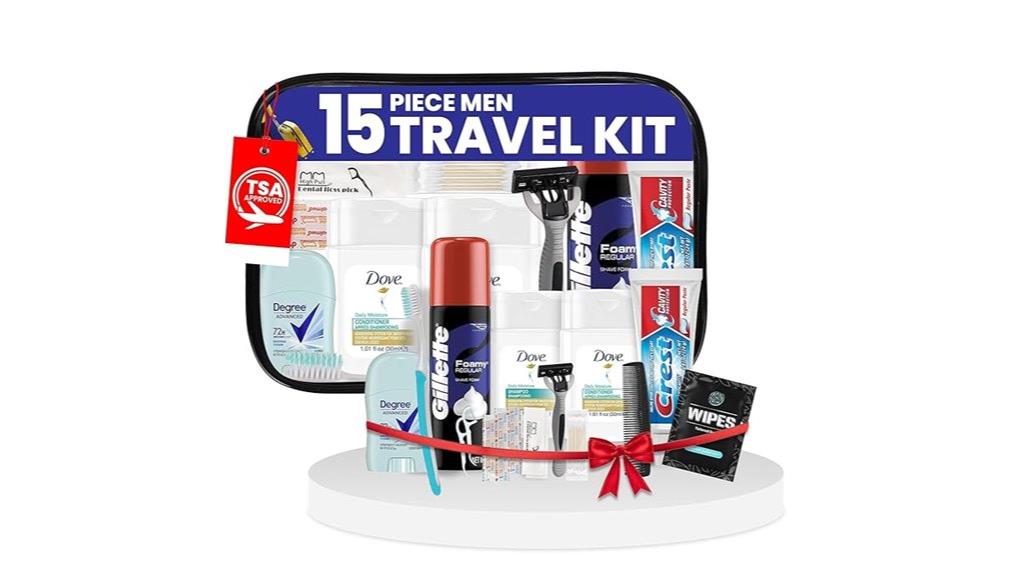 men s travel toiletry bag