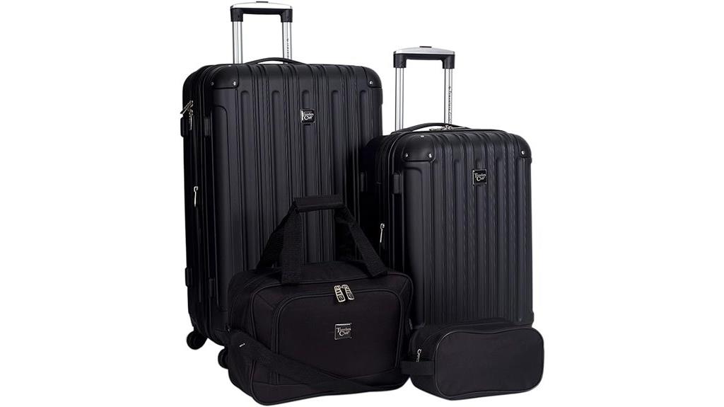 midtown hardside 4 piece set