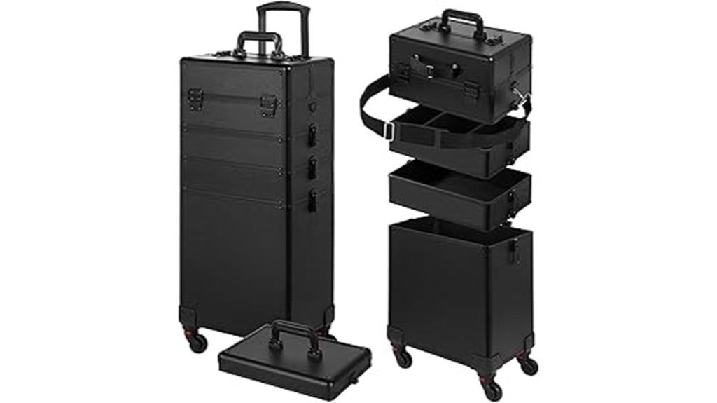 mobile 5 in 1 makeup organizer