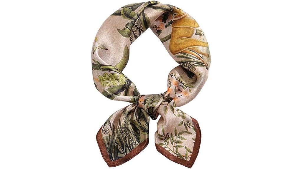 mulberry silk square scarf