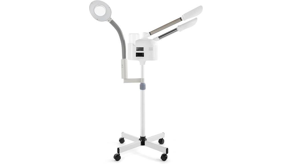 multifunctional facial steamer with led