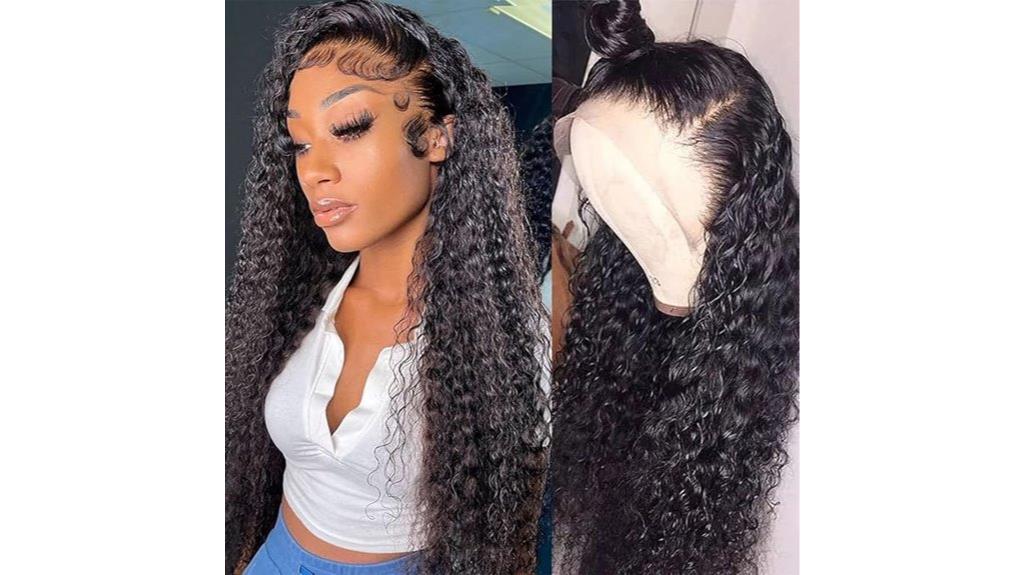 natural curly brazilian wig
