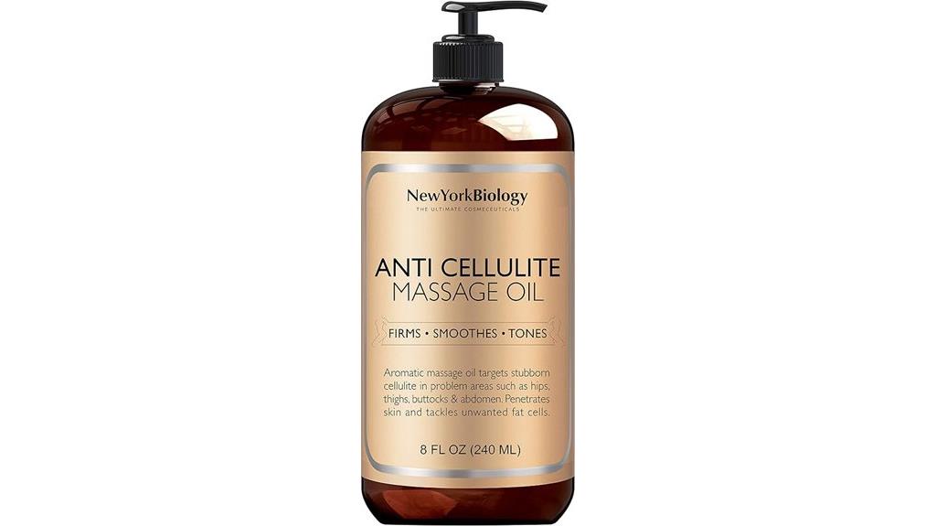 new york cellulite massage oil
