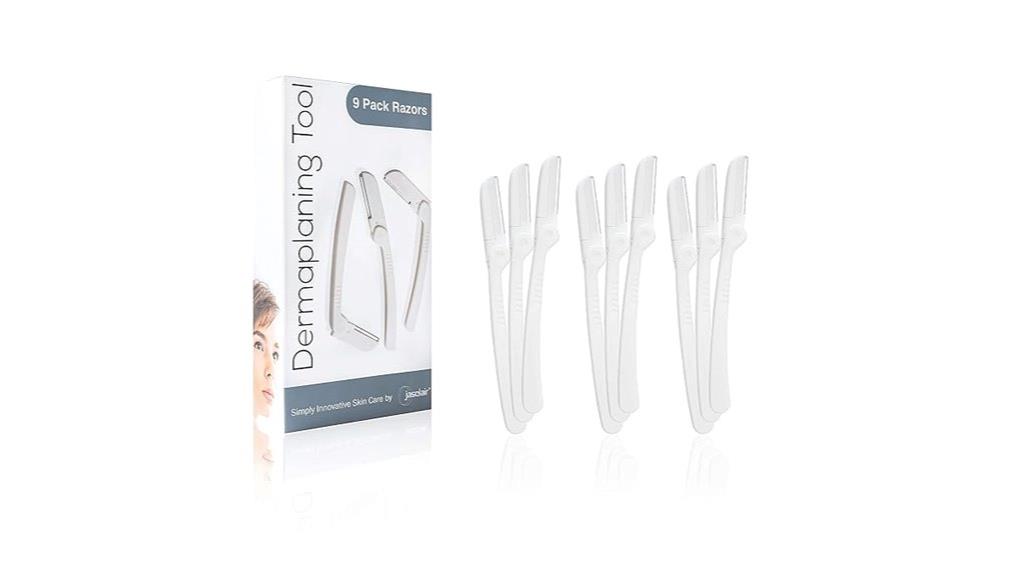 nine piece facial exfoliation kit