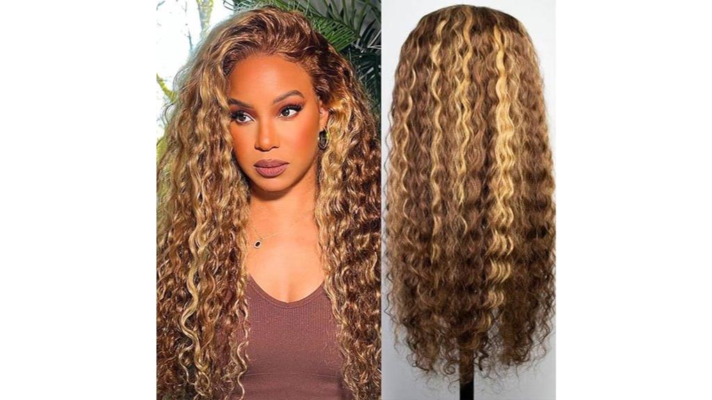 ombre lace front wig