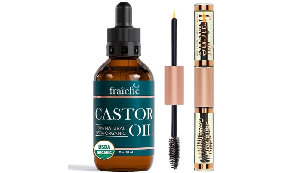 organic castor oil set