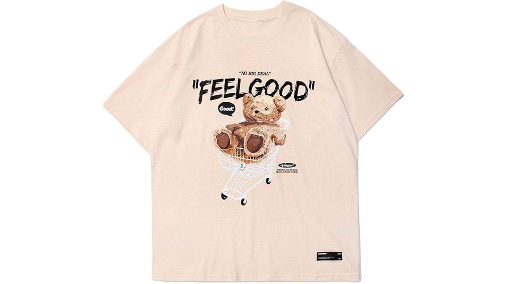 oversized men s graphic tee