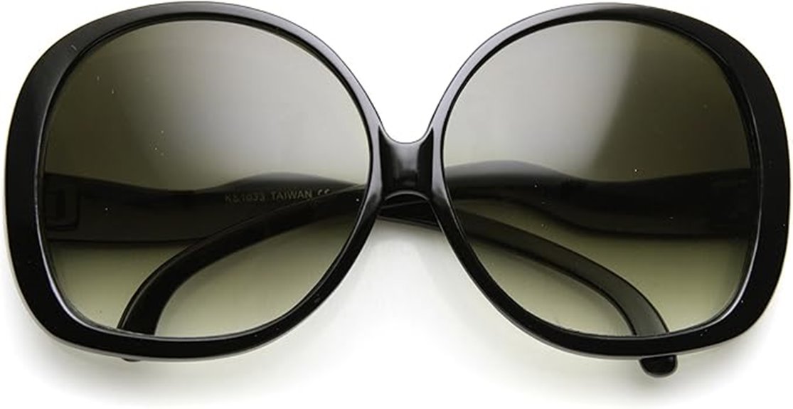 oversized vintage women s sunglasses