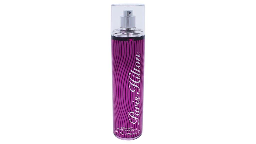 paris hilton body mist