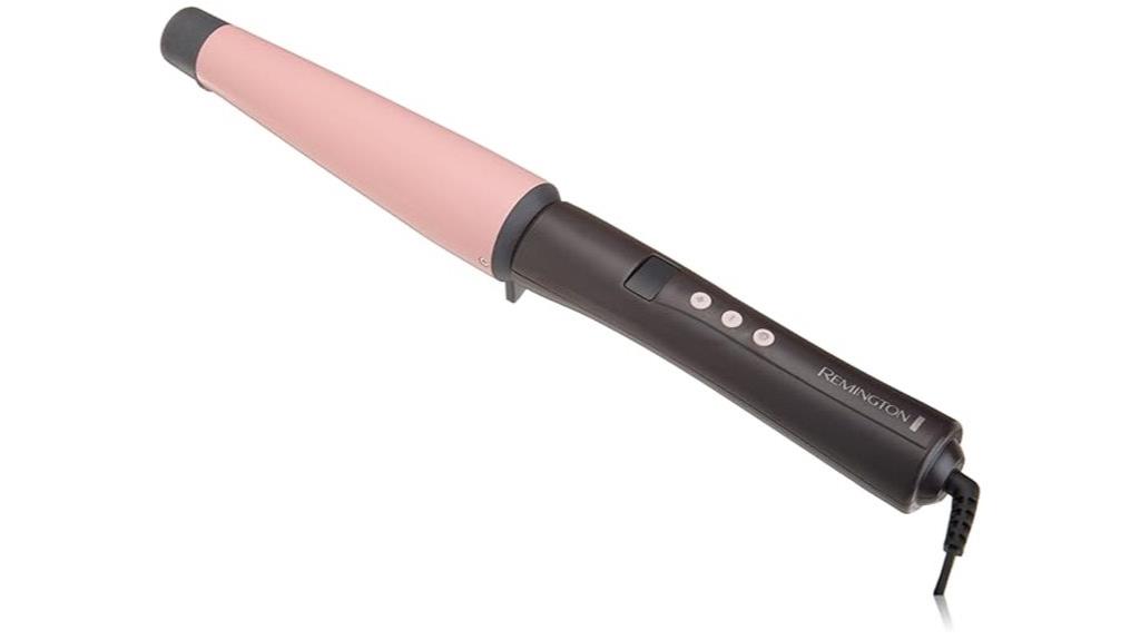 pink 1 5 inch curling wand