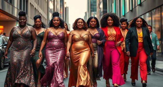 plus size celebrities leading fashion