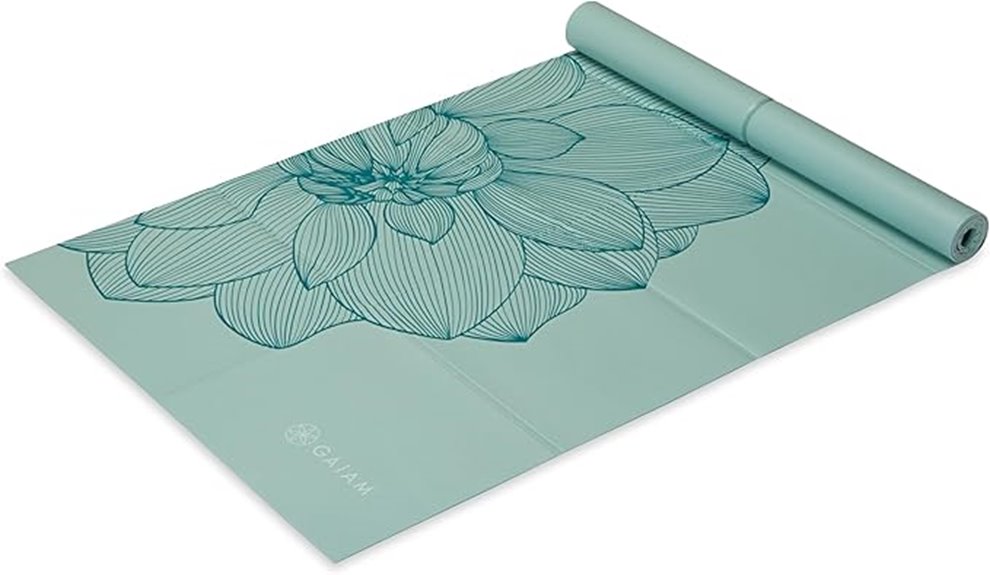 portable foldable yoga mat