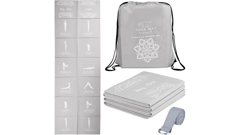 portable foldable yoga mat