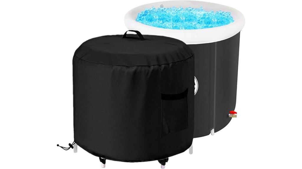 portable ice bath cover