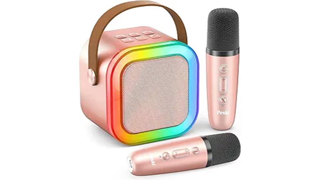 portable kids karaoke system