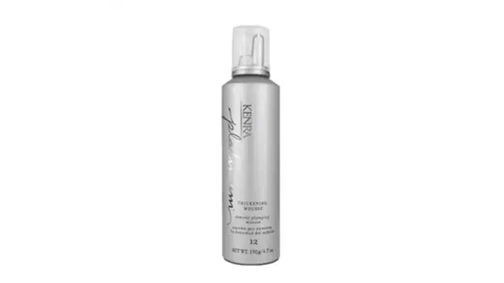 premium volumizing hair mousse