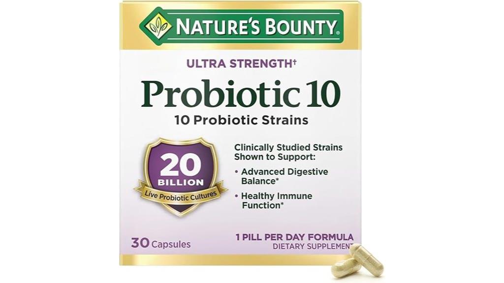 probiotic supplement for daily health