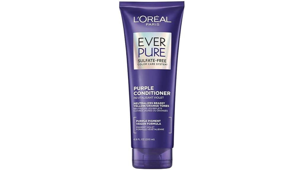 purple sulfate free hair conditioner