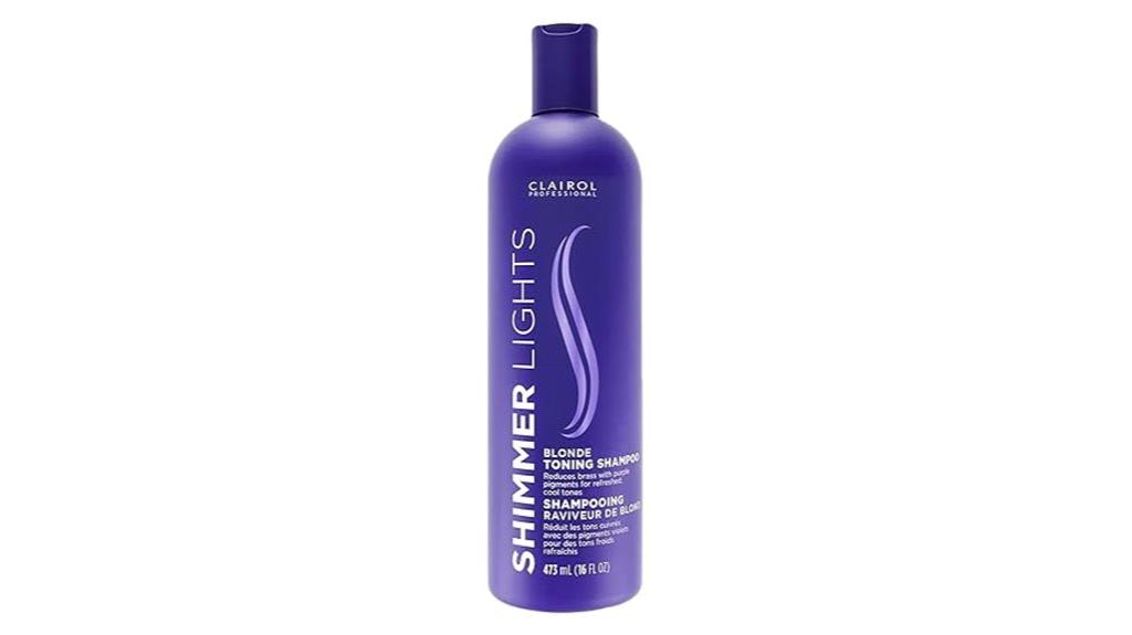 purple toning hair shampoo
