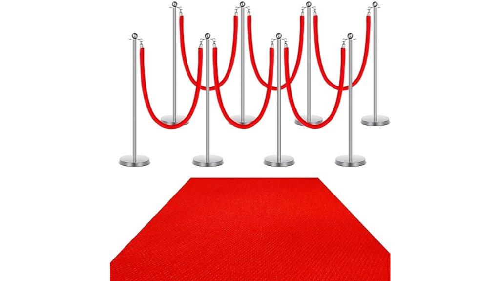 red carpet party set