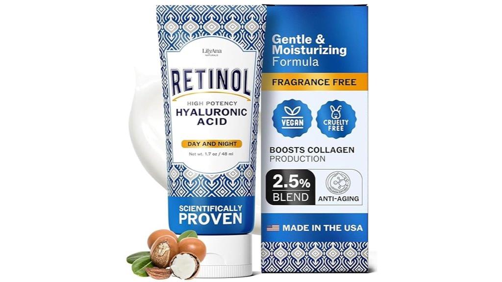 retinol face cream for women