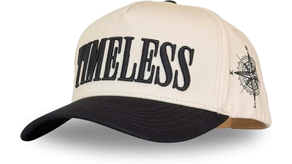 retro style baseball cap