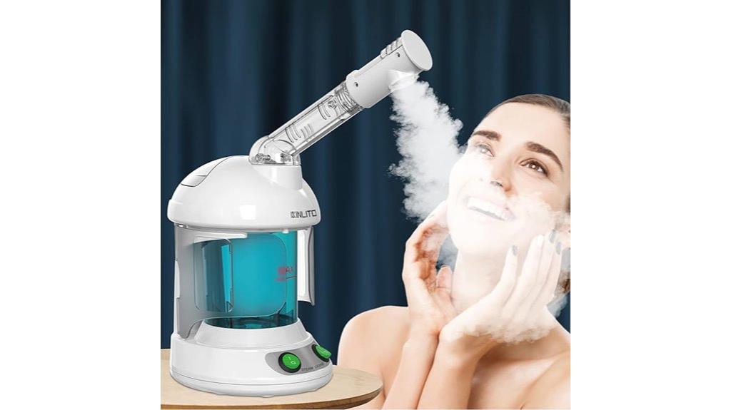 rotatable ozone steamer