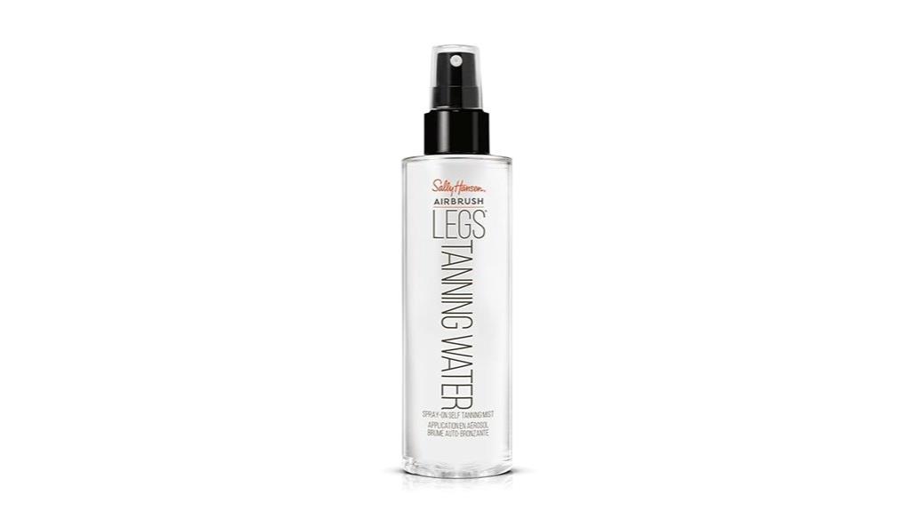 sally hansen tanning water