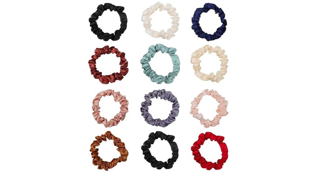satin hair accessory set