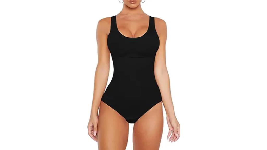 seamless tummy control bodysuit